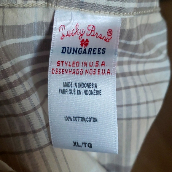 Y2K Lucky Brand Retro Western Wear Snap Shirt!!! - Picture 5 of 10
